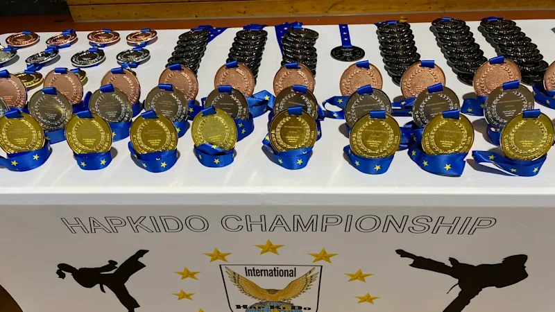 Projekt: Hapkido EM Wittenberg, Medaillen