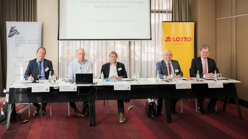 Pressekonferenz Glücksspiel-Survey 2021