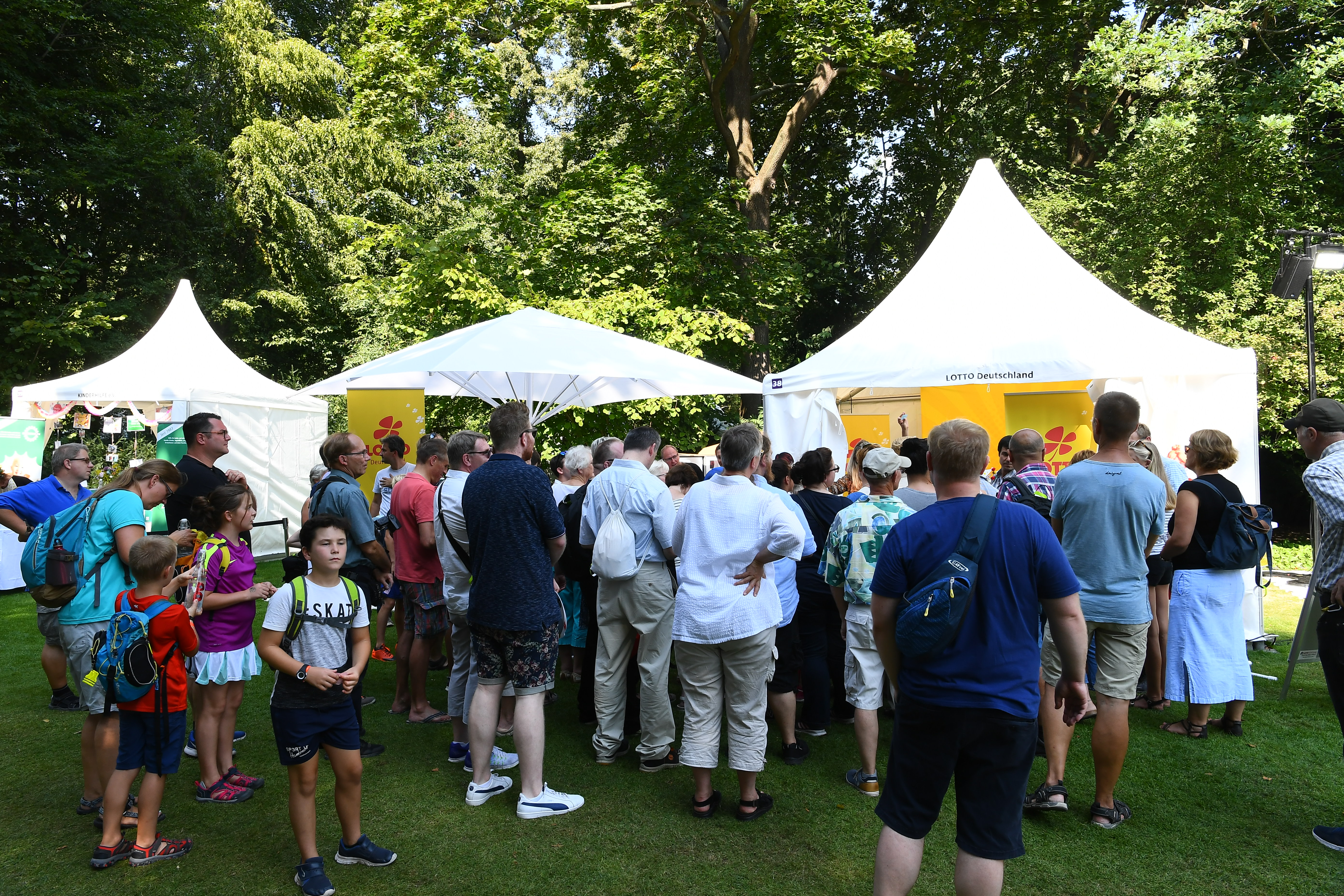 Bürgerfest des Bundespräsidenten 2019 - Besuchergruppe