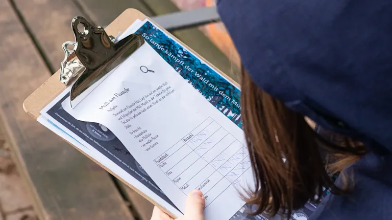 PrimaKlimaCamp Halle Klemmbrett