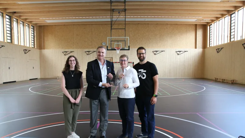 Projekt Landessportschule Ruit Baden-Württemberg Plakette