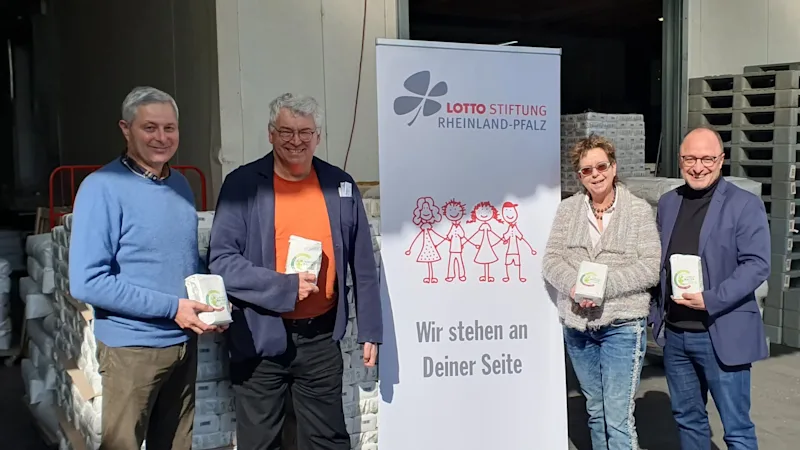 Projekt Tafeln Rheinland Pfalz Spendenübergabe