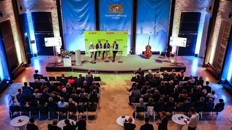 Gesprächsrunde von oben: Lotto trifft Gemeinwohl