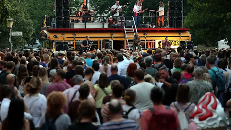 Projekt Fête de la Musique Hannover Bühne